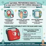 National Preparedness Month: Is Your Facility Ready for a Cardiac Emergency?