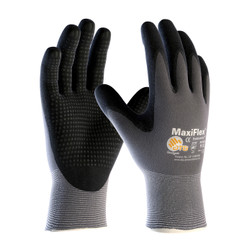 MaxiFlex® Endurance™ Seamless Knit Nylon Glove with Nitrile Coated MicroFoam Grip on Palm & Fingers - Micro Dot Palm - Touchscreen Compatible 34-844