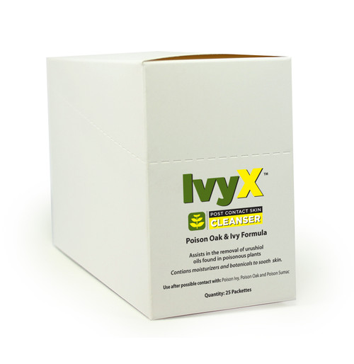 IvyX Poison Ivy Cleanser 25/bx