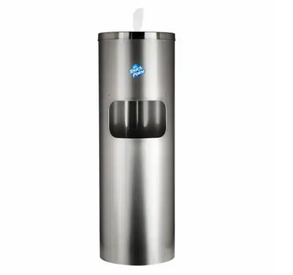 Touch Point Stainless Steel Floor Stand w garbage 1 EA