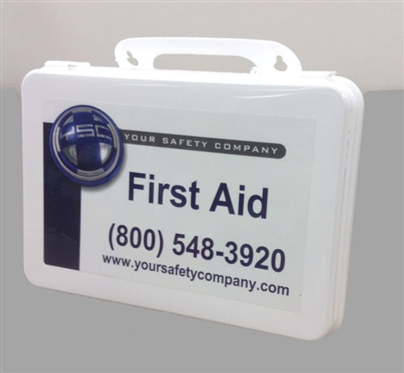 Standard Vehicle First Aid Kit - Plastic Case