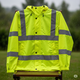 Hi-Vis Rain Jackets (non-insulated)