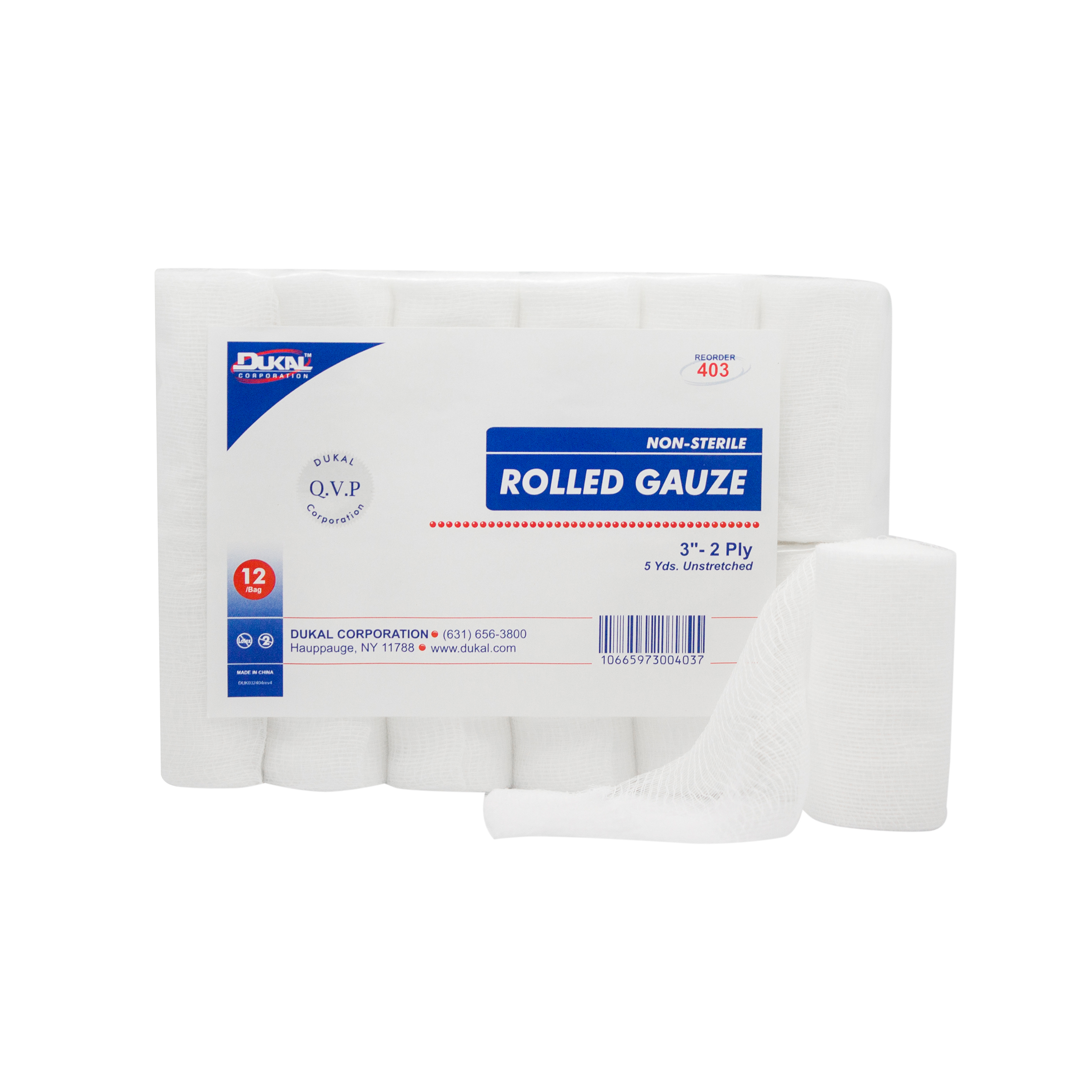 Roller Gauze 3" x 5yds