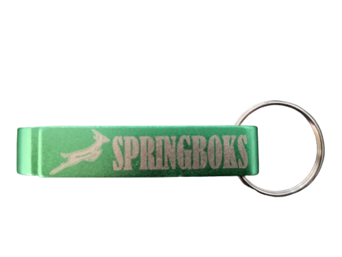 Springboks Aluminum Keychain Bottle Opener