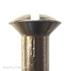 No.8 A2 Grade Stainless Steel Raised Countersunk Slotted Head Woodscrews