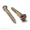No.4 A2 Grade Stainless Steel Raised Countersunk Slotted Head Woodscrews