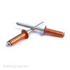 4mm Metric Copper Steel Standard Pop Rivets