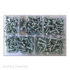 Assorted 1/4" UNF H.T Zinc Hex Head Set Screws