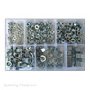 Assorted UNF H.T Zinc Plated Hex Full Nuts