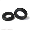 Assorted Metric Rubber Black Wiring Grommets
