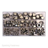 Assorted Metric A4-80 High Tensile Stainless Nyloc Nuts