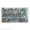 Assorted UNC Zinc Plated Nyloc Nuts