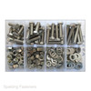 3/8" A2 STAINLESS UNF HEX BOLTS FULL NUTS AND WASHERS