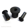 Rubber Well Rivet Rawl Nuts With Brass Threaded Insert