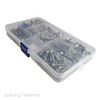 Assorted A2 Stainless Countersunk Slotted Self Tapping Screws No. 6 To No. 10