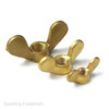 Metric Brass Wing Nuts