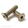 1/4" A2 STAINLESS STEEL UNF COUNTERSUNK SOCKET SCREWS