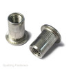 Metric Aluminium Large Head Rivnut Rivet Nuts M4 to M10