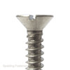 M8 Metric A4 Marine Grade Stainless Steel Countersunk Slotted Machine Screws
