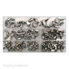 Assorted Metric Stainless Wing Nuts - M3 To M10