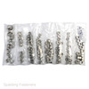 Assorted UNF Stainless Steel Full & Nyloc Nuts
