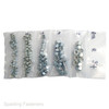 Assorted UNF Zinc Plated Nyloc Nuts