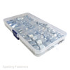 Assorted UNF Zinc Plated Nyloc Nuts