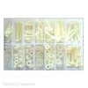 Assorted Metric Nylon Hex Bolts Plus Matching Nuts & Washers 