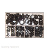 Assorted Metric Rubber Black Wiring Grommets