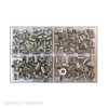 Assorted M4, M5, M6 & M8 Metric Aluminium Nutsert Rivnut Rivet Nuts