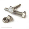 Assorted Metric Stainless Hexagon Set Screws & Full Nuts