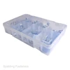 M6 METRIC 8.8 ZINC ASSORTED FLANGE BOLTS & NUTS ASSORTED SETS