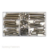 Assorted M7 Metric Stainless Hexagon Screws, Nuts & Washers