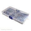 Assorted M6 Metric Stainless Hexagon Screws, Nuts & Washers