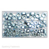 Assorted UNC Zinc Plated Full Nuts
