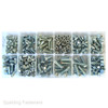 Assorted 1/4, 5/16 & 3/8 UNC 8.8 Zinc Hexagon Head Set Screws & Nuts