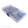 Assorted M6 Metric A2 Stainless Countersunk Socket Screw, Nut & Washer Kit