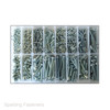 Assorted Metric Zinc Plated Pan Pozi & Countersunk Pozi Machine Screws & Nuts