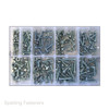 Assorted M4, M5 & M6 Metric Zinc Full Nuts & Set Screw Fully Threaded Bolts
