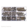 Assorted M4 Metric A2 Stainless Countersunk Socket Screw, Nut & Washer Kit