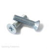 Assorted M4 Metric Zinc Pan & Countersunk Pozi Machine Screws, Nuts & Washers