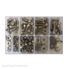 Assorted M8 Metric A2 Stainless Steel Socket Cap Machine Screws, Nuts & Washers