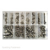 Assorted Metric Stainless Steel Countersunk Allen Key Socket Cap Screws And Nuts