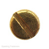 M2.5 Brass Cheese Slotted Machine Screws