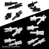 Black Plastic Car Drive Rivets - Various Sizes Available