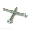 M12 Metric 4.8 Zinc Plated Steel Countersunk Slotted Head Machine Screws