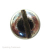 4BA Zinc Plated Steel Round Slotted Head Machine Screws