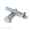 1" UNC 8.8 High Tensile Zinc Plated Steel Hex Head Bolts