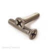 10-24 UNC A2 Grade Stainless Steel Countersunk Phillips Head Machine Screws