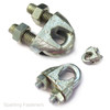 Metric Zinc Plated Steel Wire Rope Clamps